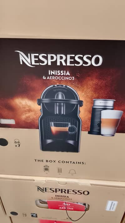 Nespresso Inissia and Frother bundle