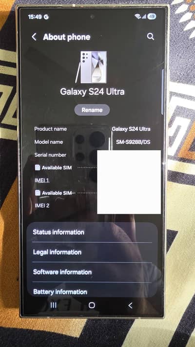 Official Samsung Galaxy S24 Ultra (256GB)