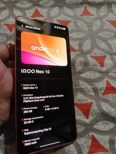 vivo iqoo neo 10