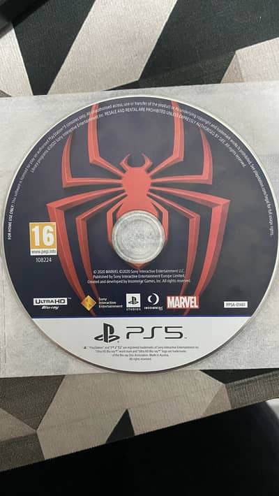 PS 5 Games / Play Station Game / Video CD Game