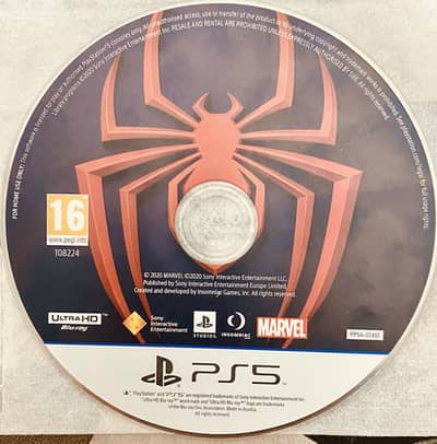 PS 5 Games / Play Station Game / Video CD Game