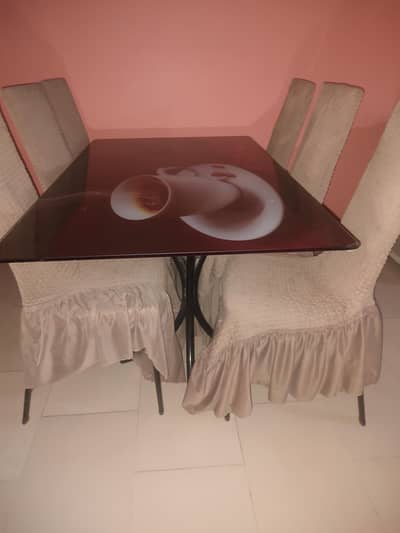 dining table with 6 chairs