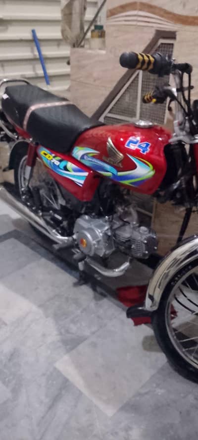 2023/24 hondacd 70 red