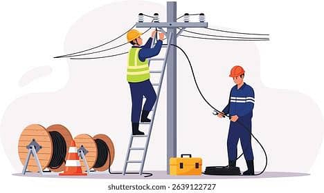 Need Fiber Optic Technician for Internet Services