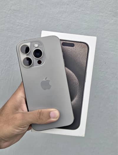 iphone 15 Pro 256Gb Complete box
