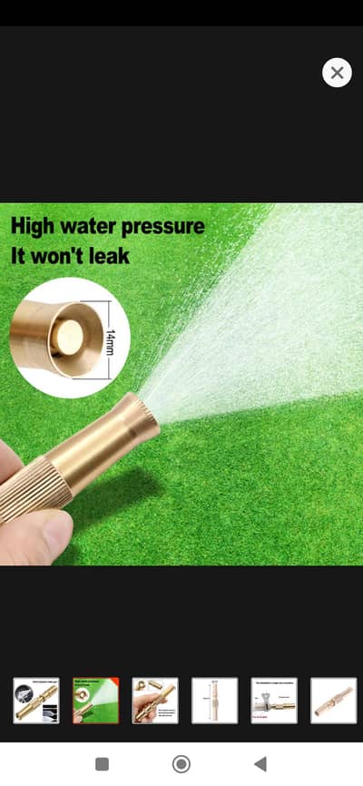 Washer Spray Nozzle Watering Nozzle Suitable for Car Wash,Clea