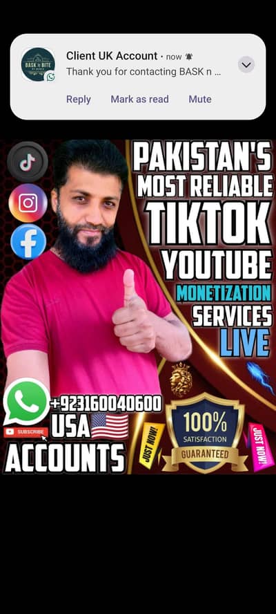 TikTok & Youtube