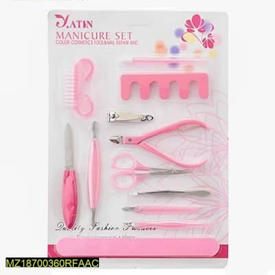 Manicure and pedicure kit for kids