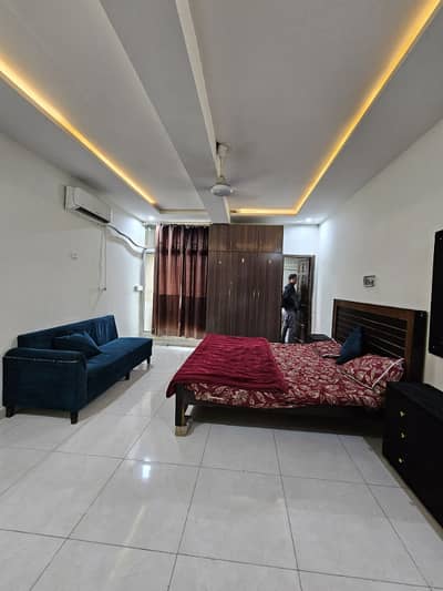 Semi Furnished Studio Apartment available for rent in E-11/2 Medical society