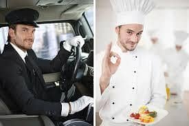 only Contact small family. etc. Cook+driver