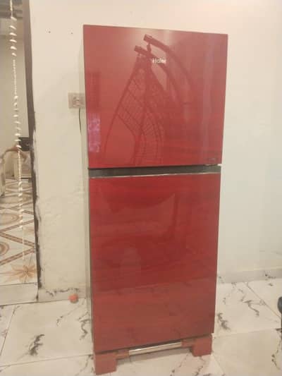 double glass door model HRF-388EPRW-1HR/DC/338L/EP/RED no repair