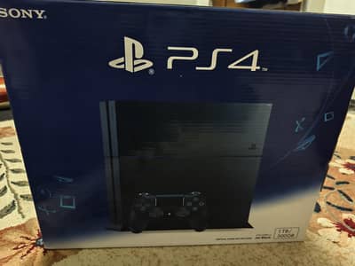 PS4 fat 500gb updated sealed console with batman  game disc