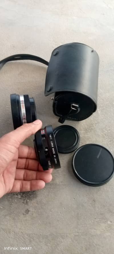 Vintage Yashikor Telephoto Lens (Made in Japan) with Case