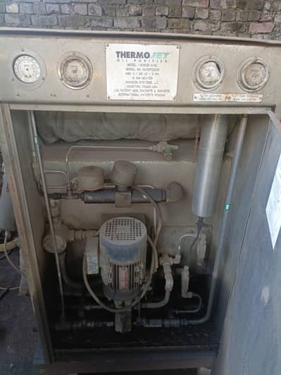 THERMOJET OIL PURIFIER MODEL 2000 A BL SERIAL