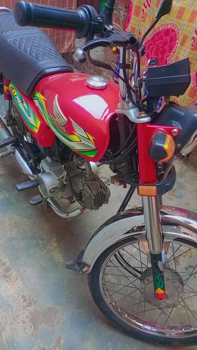 Honda CD70 first hand  Genion Condition not Repair all part genuine