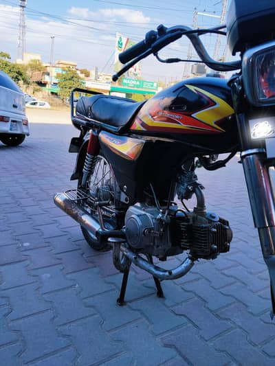 Motorcycle Road Prince 70 condition okay hai