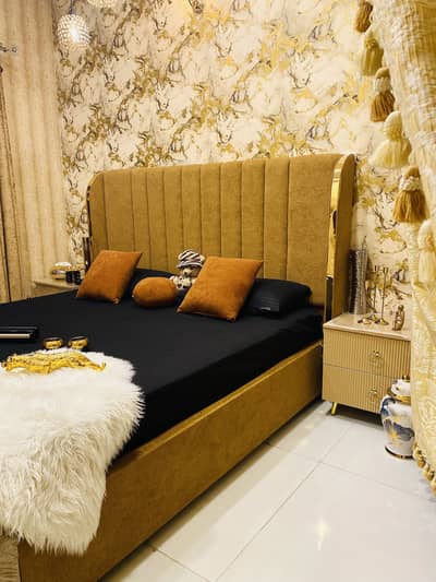 Premium New wooden bed set