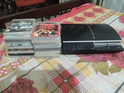 Sony PS3 with 18 games