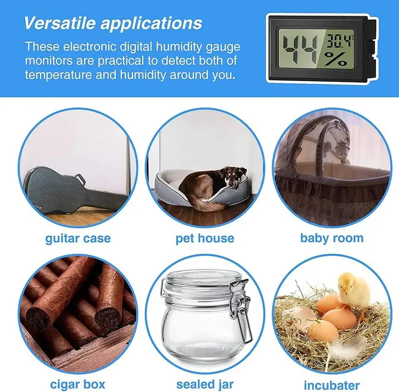 Thermometer Hygrometer incubator Manual Temperature Humidity — photo 5