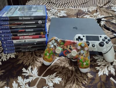 playstation 4, with Gaming Cds