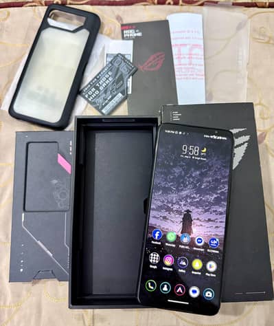 Asus ROG 6 (16gb 512gb) Official PTA Complete Box
