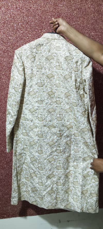 Shairwani Qulla khussa Mehandi dress