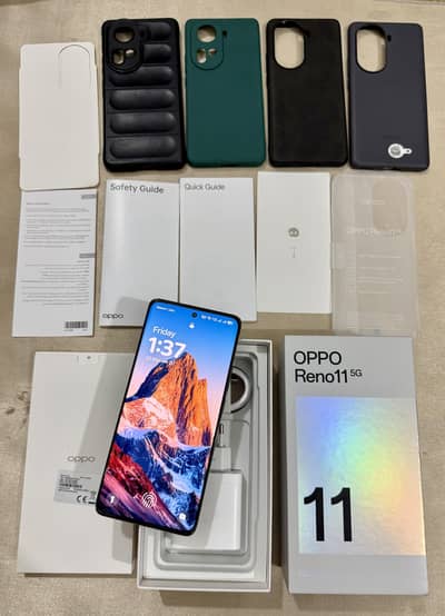 Oppo Reno 11 5G (12gb 256gb) Complete Box