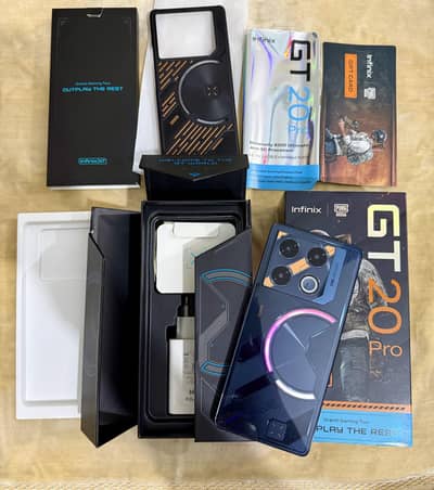 Infinix GT 20 Pro  (12gb 256gb) Complete Box