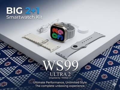 BIG 1+2 SMART WATCH ULTRA 2 WS99. . .