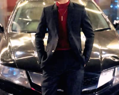 Black Color Pant Coat