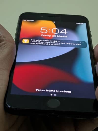 iphone 7 plus 256gb All ok battery health 87 sim time 2 month