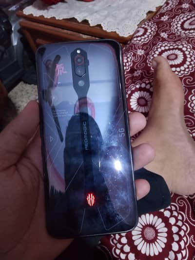 Red magic 5g 8/128 dual sim approved touch glass break