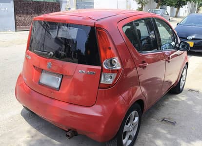 Suzuki Cultus Splash 2010 registered 2017 manual gear 1000cc UK model