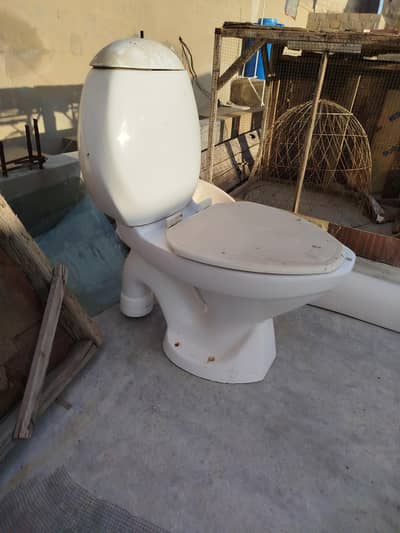 Wash basin and Commode