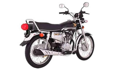 Honda Cg 125 self start Black Special Edition