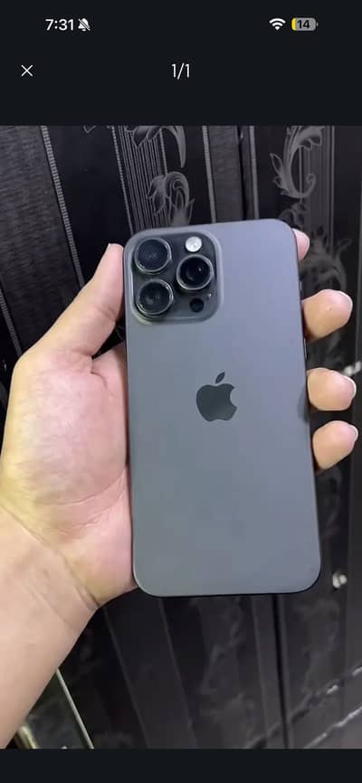 Iphone 15 pro maxx all ok 256GB BYPASS panel change