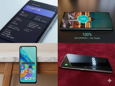 OPPO A76 12GB/128GB Snapdragon SuperVOOC 33W 5000mah