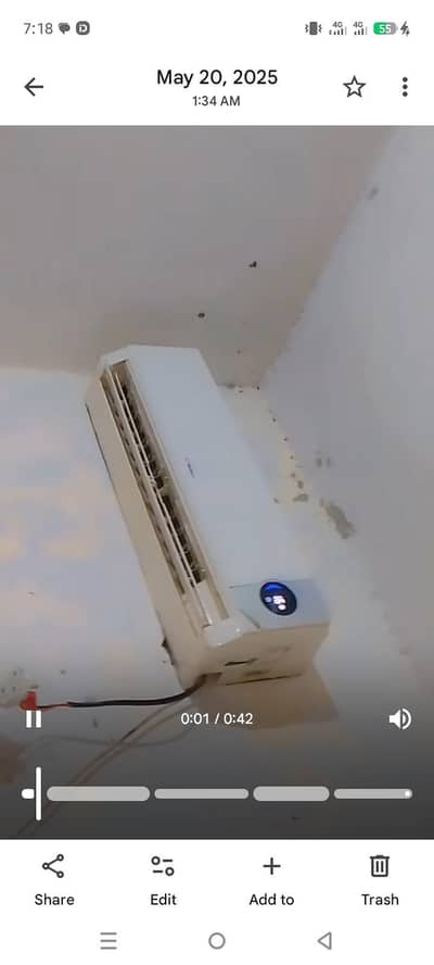 good condition cooling 100%ok koi fult ni hy 1 ton