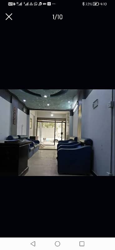 Shop Corner Double Shutter 200 Feet Main Road Facing Extra Land North Karachi