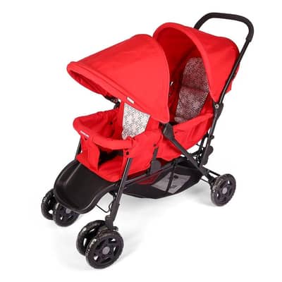 Twin baby pram