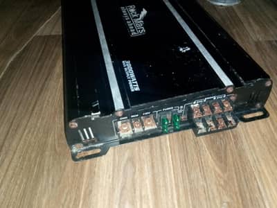 Kenwood High Power Speakers & Rock Mars 4-Channel Amplifier