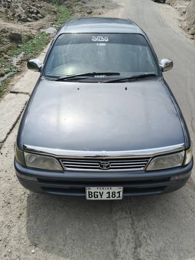 xe Corolla original diesel convert to petrol engine 16 vole EFI