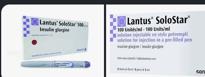 Lantus solostar Insulin pen for sale Rs 1400/-  per pen