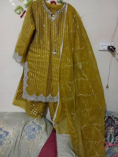 fancy wedding dress/Mehandi dress