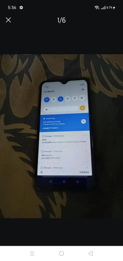 Realme 3 dual sim pta approved 4/64 set and charger