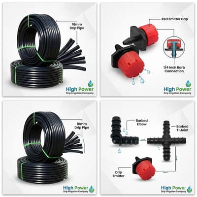 Drip Irrigation Pipes and Accessories