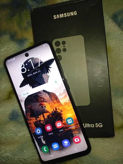 Samsung 5g Phone PTA Both sime working 12/256 with box