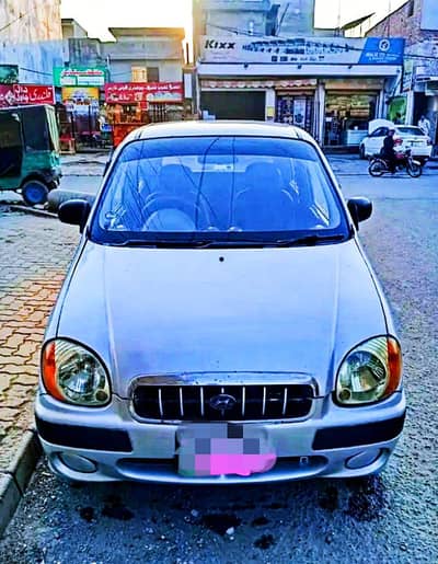 Hyundai Santro 2004 Silver Urgent Sale 03224116860