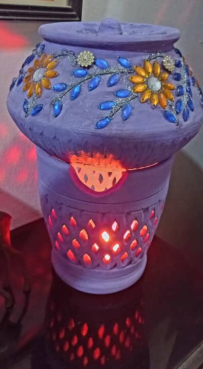 Beautiful Decorative Handi Lamp