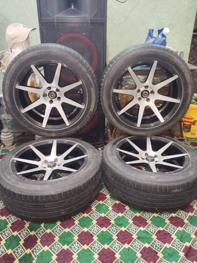 215/55R17 RIMS AND TYRES